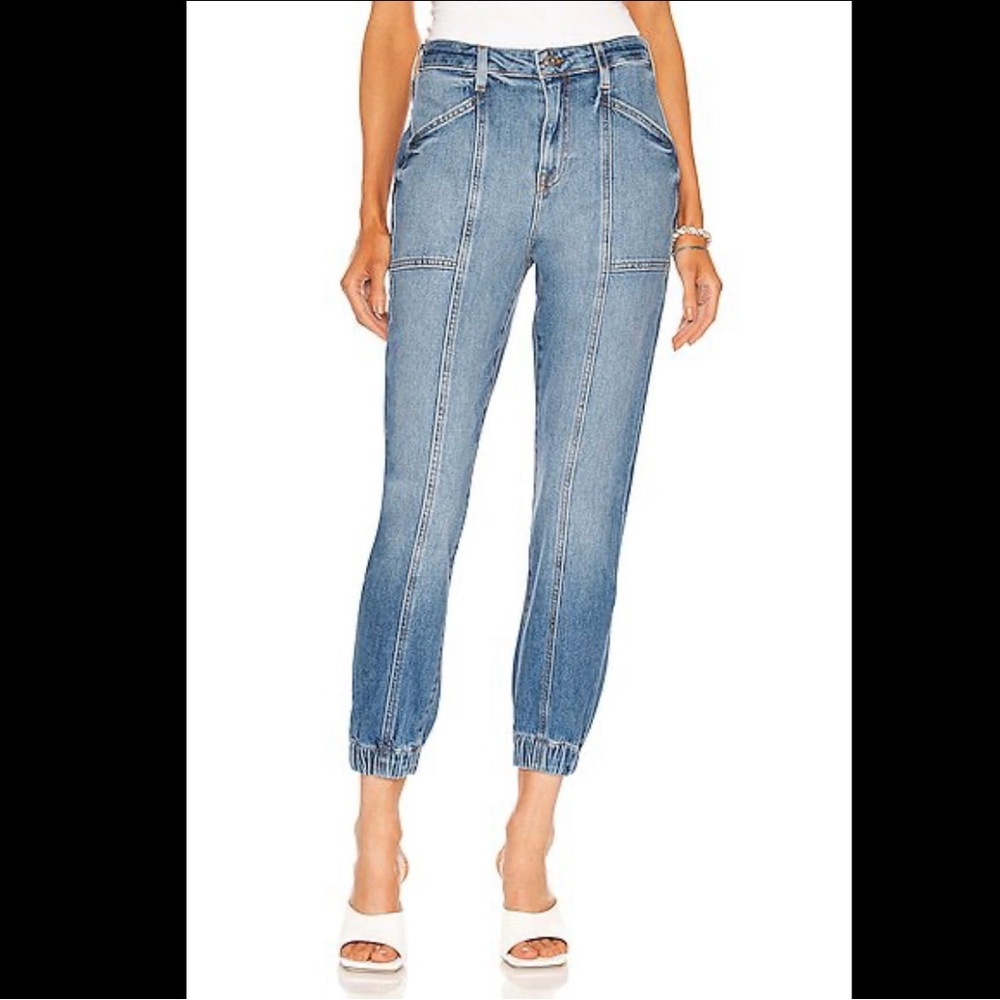 Jonathan Simkhai NWT Wiley Loose Jogger Jeans 29 RTW NEW Slim